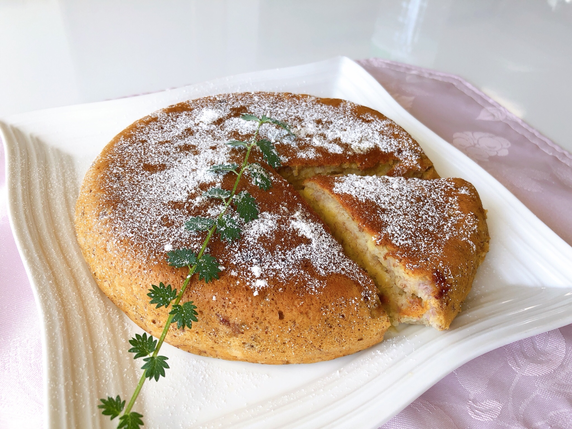 HM・炊飯器でつくる！バナナケーキ