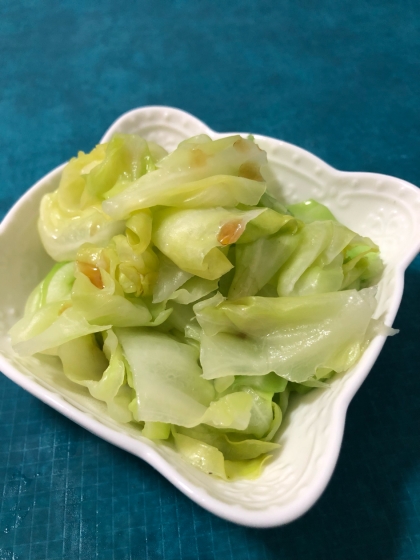 無限簡単おつまみ！キャベツのポリポリサラダ
