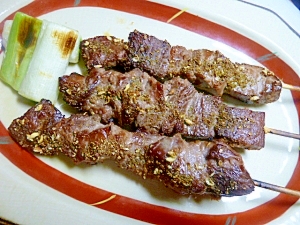 まぐろの血合い串焼き レシピ 作り方 By 身の茸335 楽天レシピ