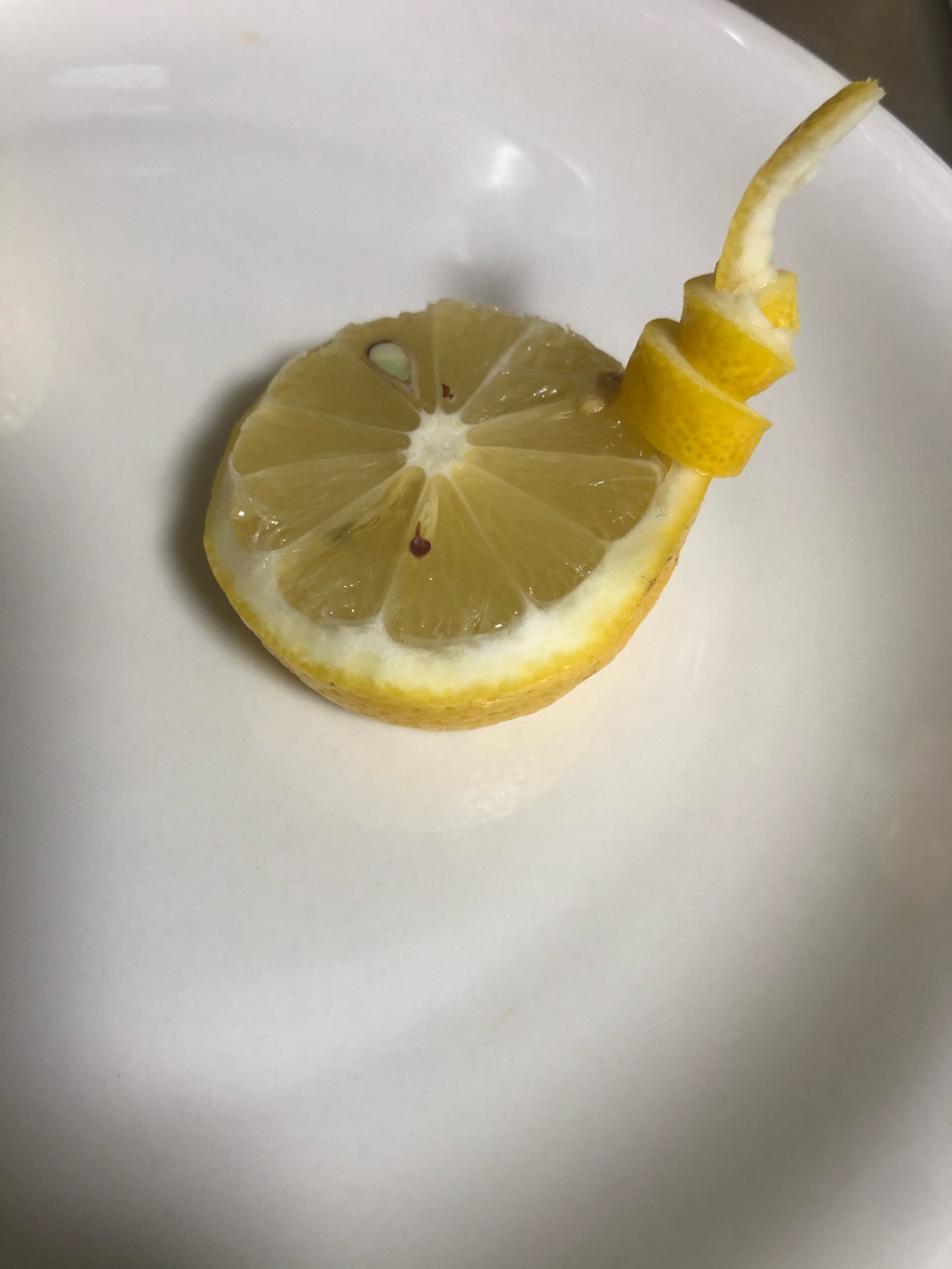 レモンの飾り切り