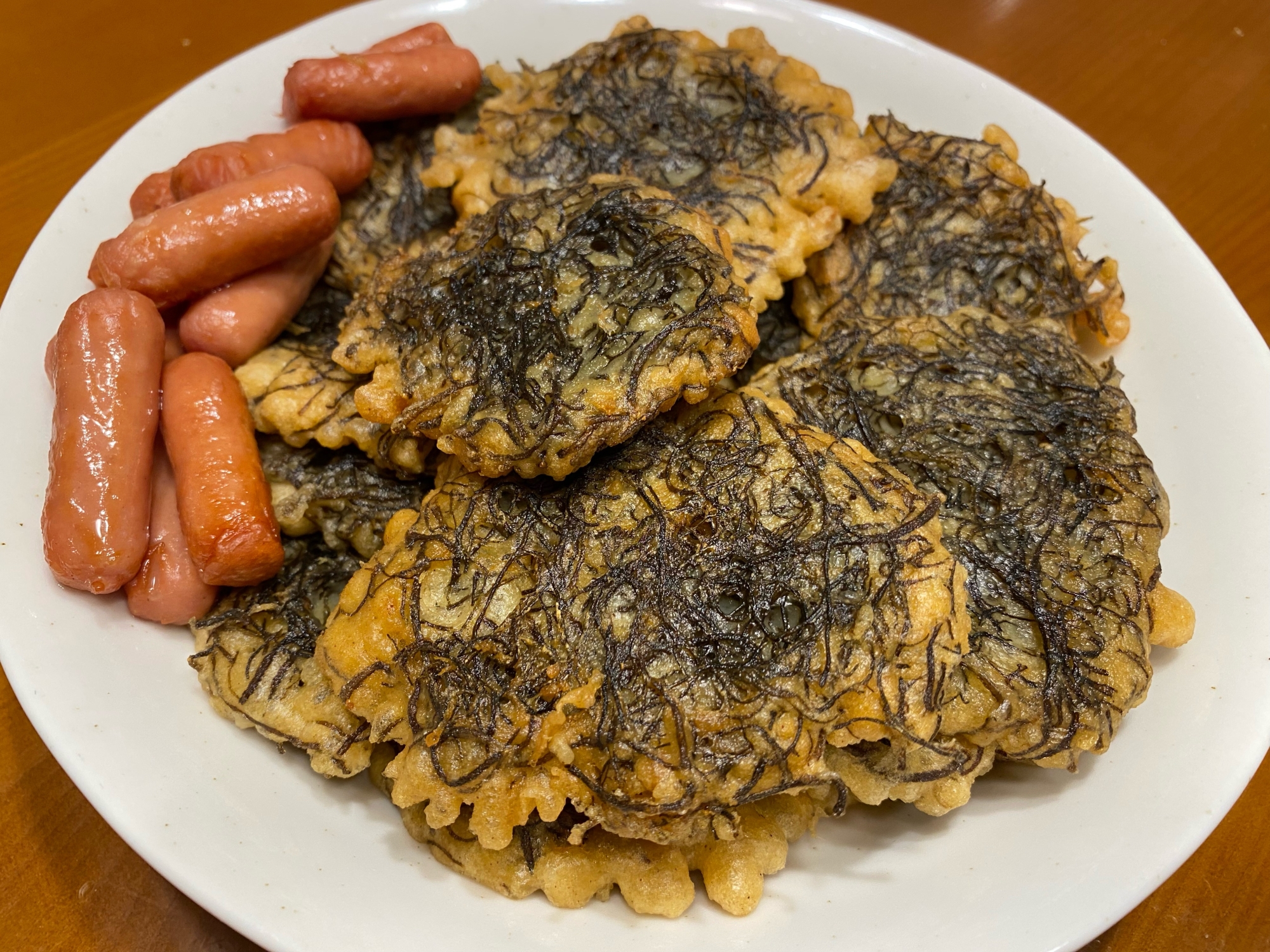 カリモチ！簡単もずくの天ぷら