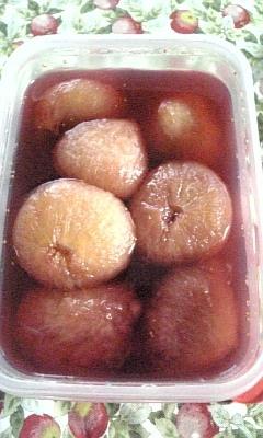 いちじくのワイン煮シナモン風味
