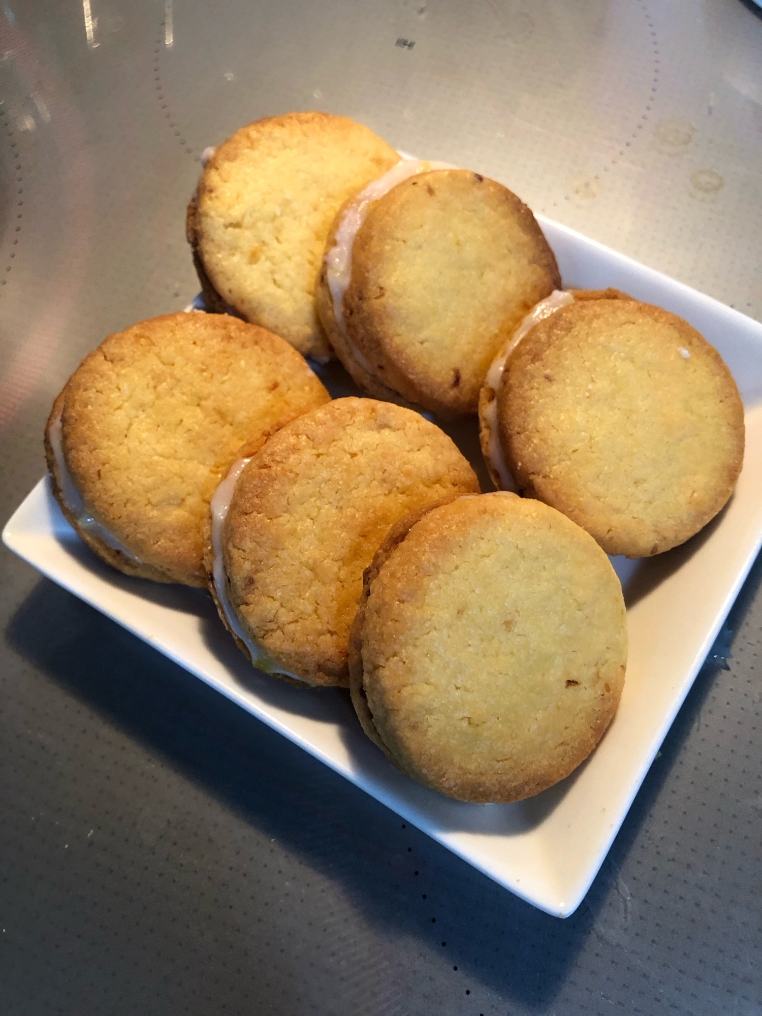 レモンクッキーサンド