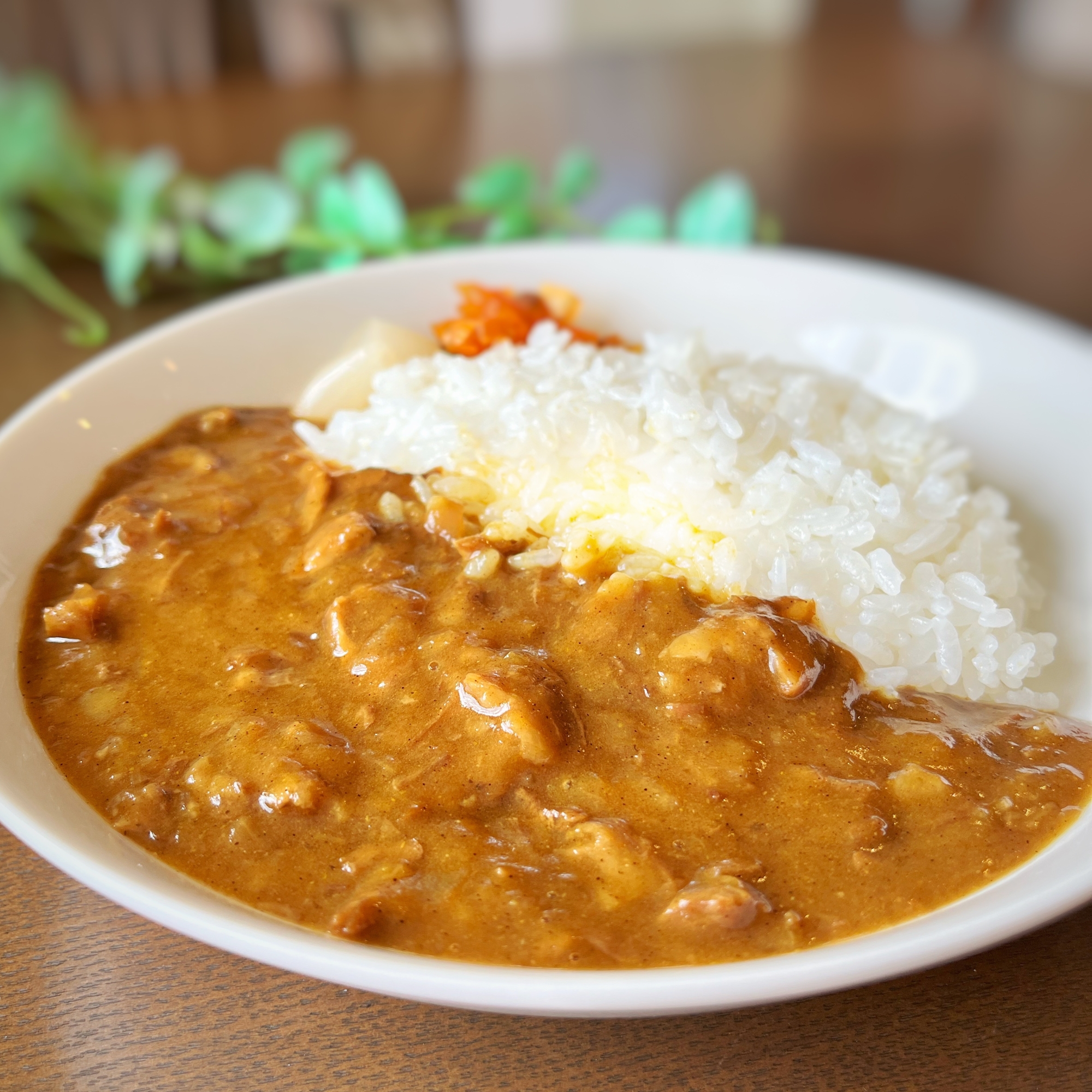 圧力鍋使用牛すじカレー