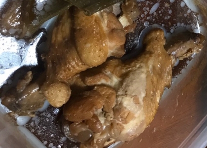 鶏手羽元のポン酢煮