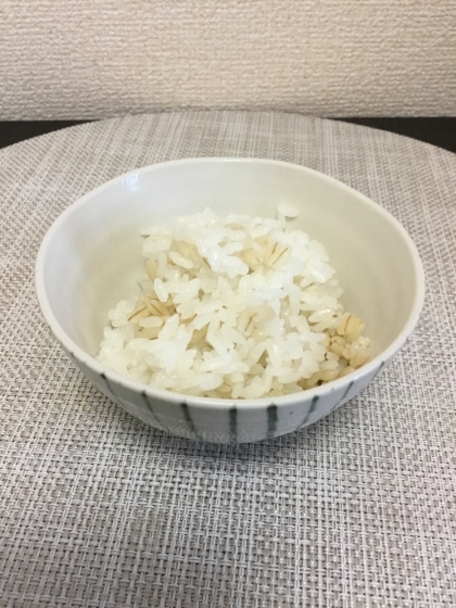 我が家のもち麦入りご飯