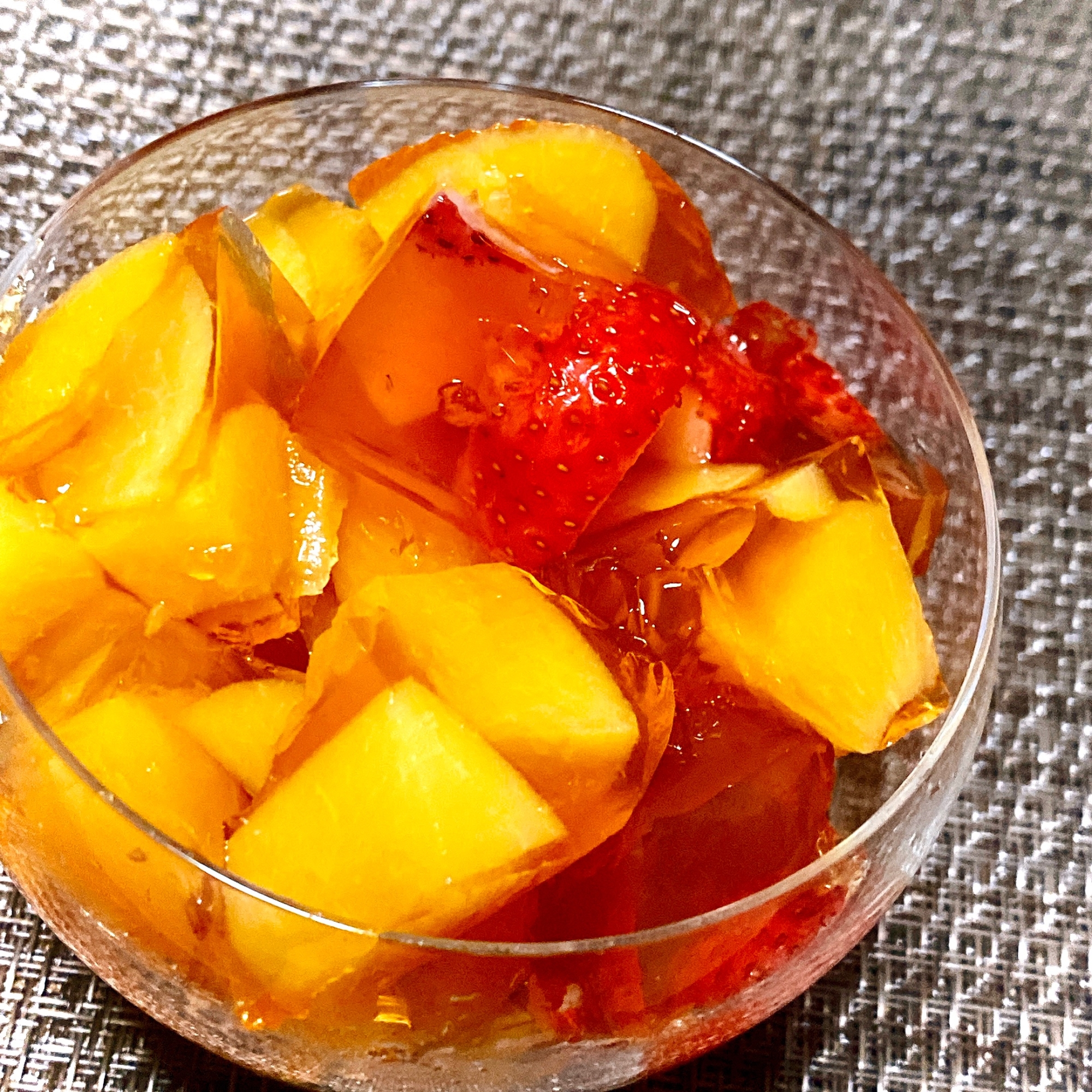 フルーツたっぷり 紅茶ゼリー レシピ 作り方 By にゃんぺこ 楽天レシピ