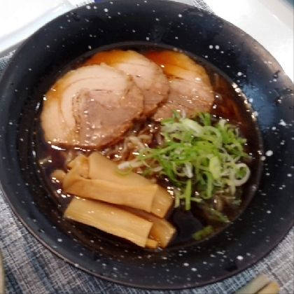 シンプル！醤油ラーメン