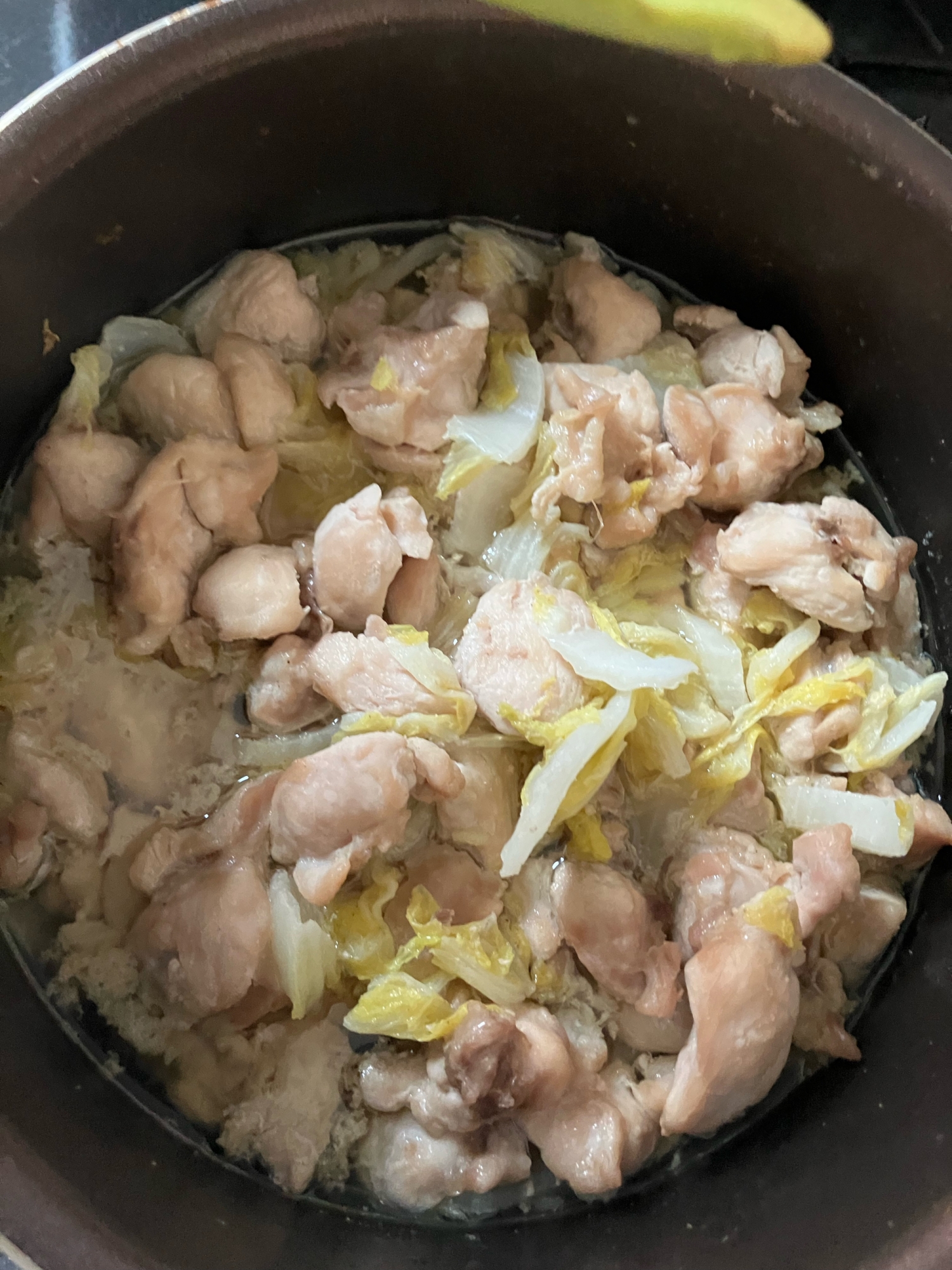 手羽トロの白菜トロトロ煮