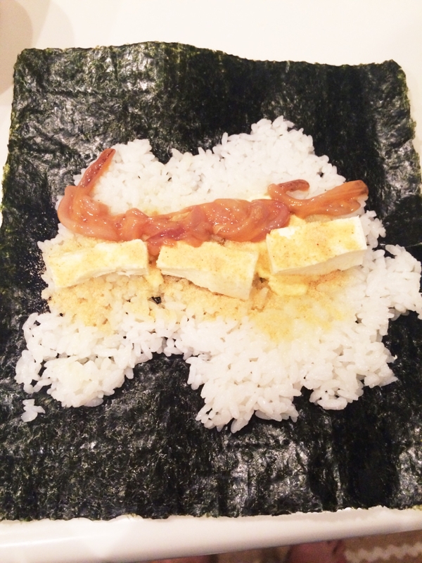 男のデブ飯 塩辛海苔巻き 恵方巻き メタボライフ レシピ 作り方 By Mocchi562 楽天レシピ