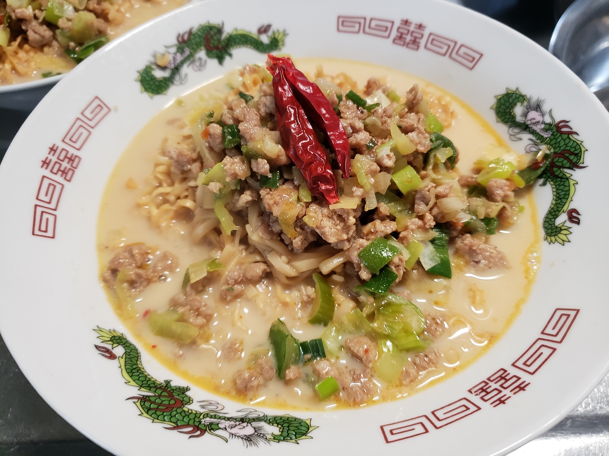 チキンラーメンで坦々麺