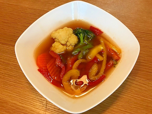 超簡単野菜スープカレー