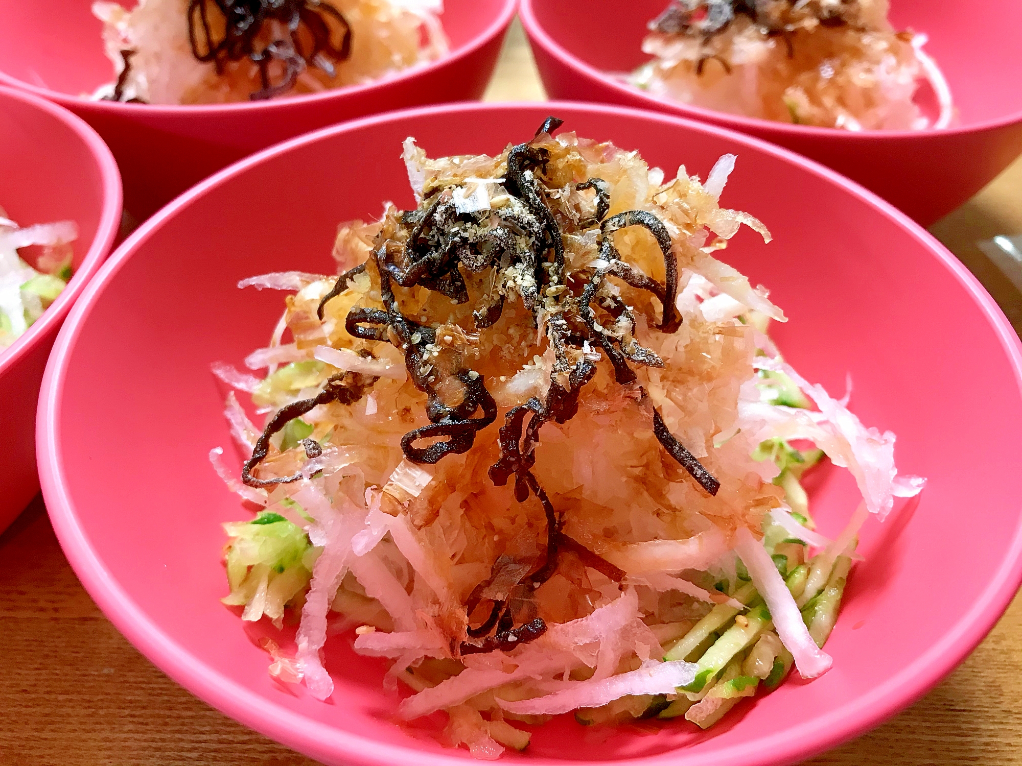 酸っぱくない!大根ときゅうりのシャキッと和風サラダ