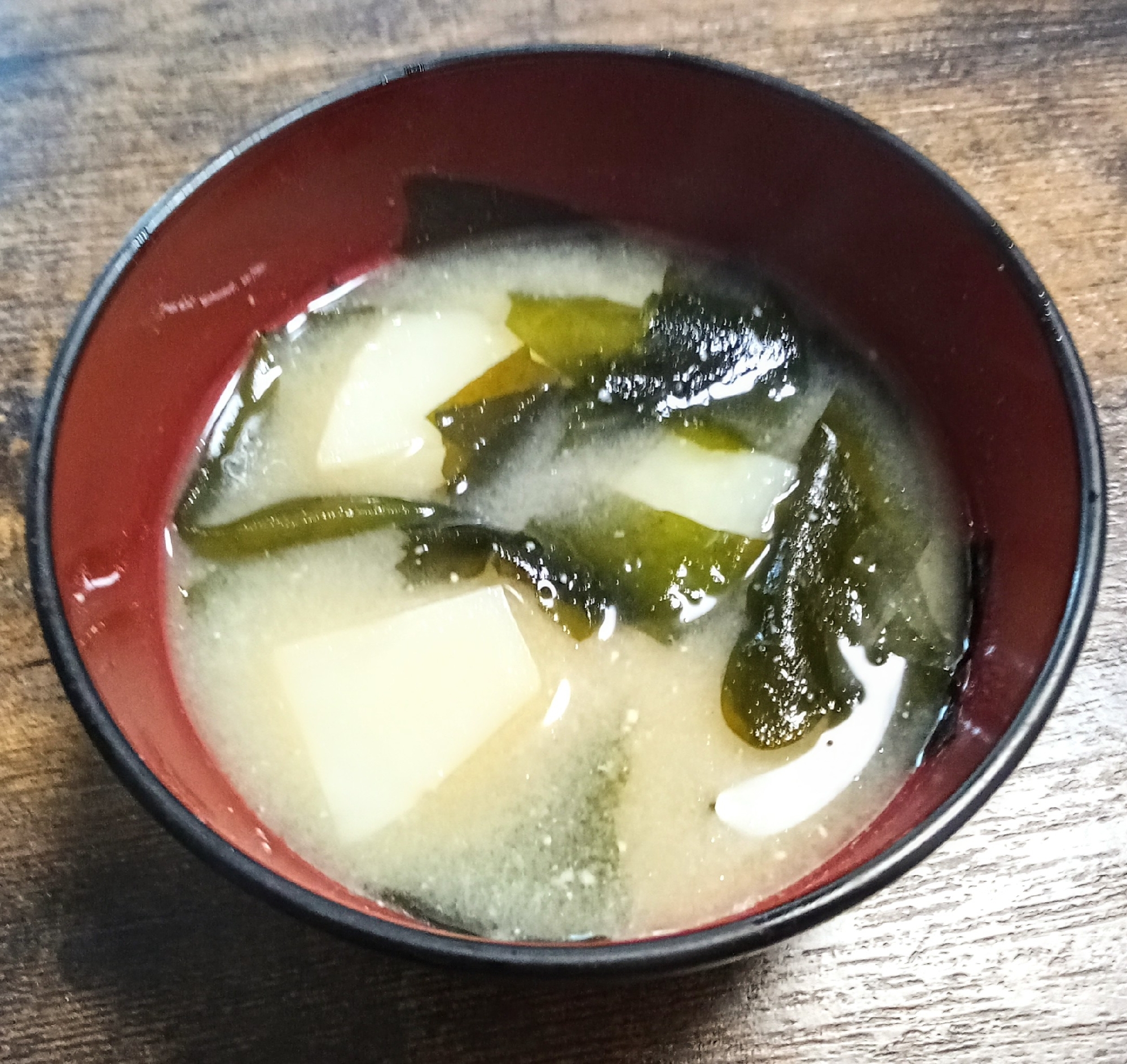 じゃがいもの味噌汁