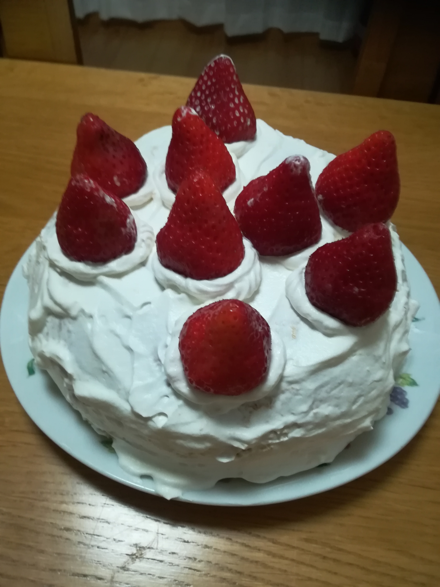 イチゴのショートケーキ