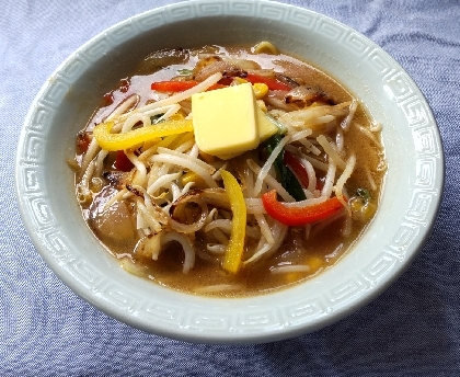 ラーメンにいろいろトッピング☆