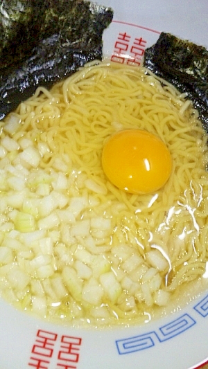 生タマダブル塩ラーメン