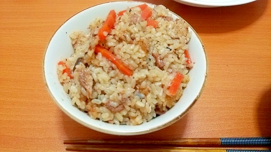 サンマの混ぜご飯