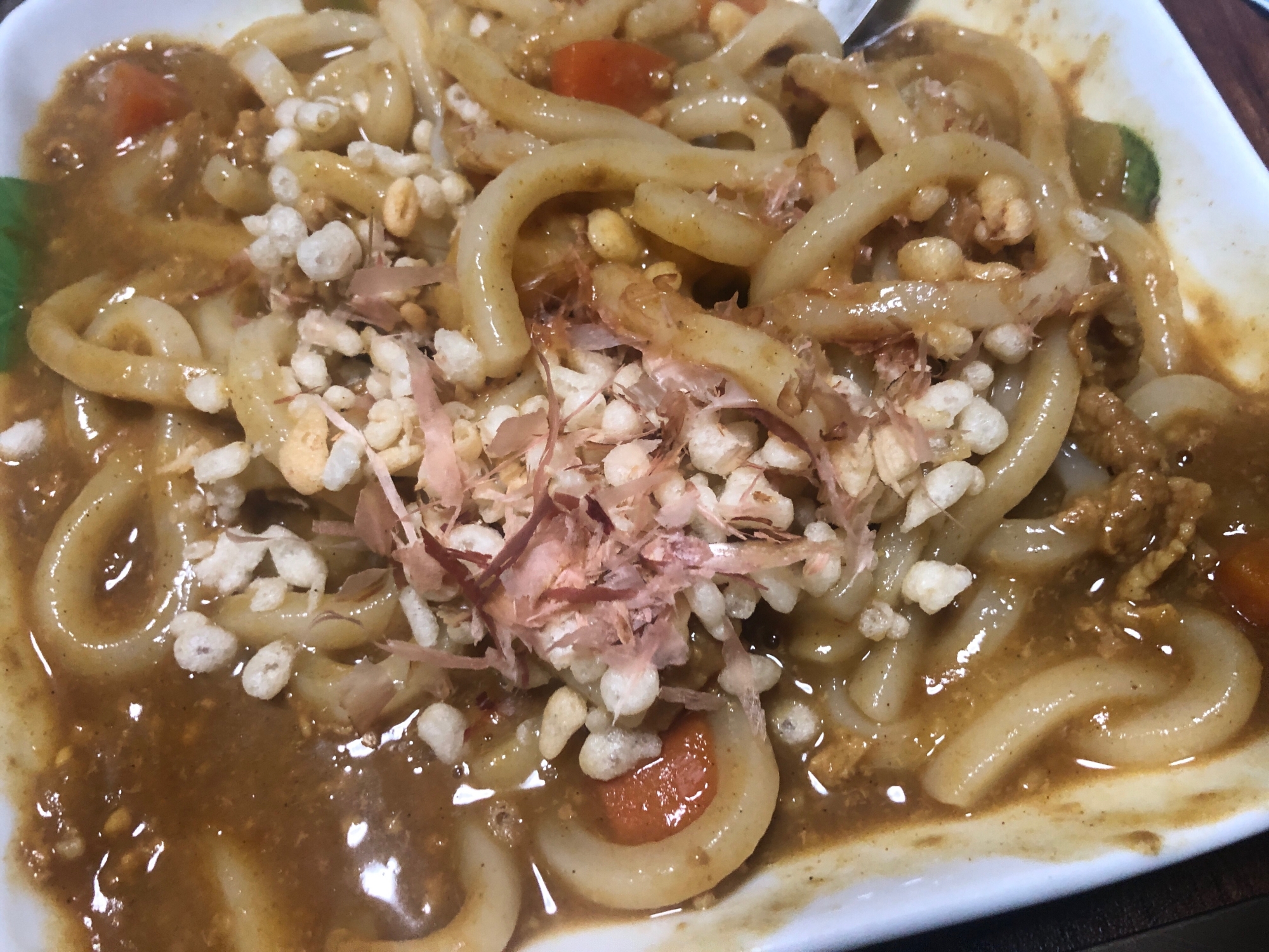 簡単調理！和風カレーうどん