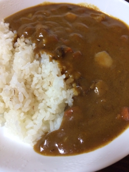 角切り野菜のフライパンカレー