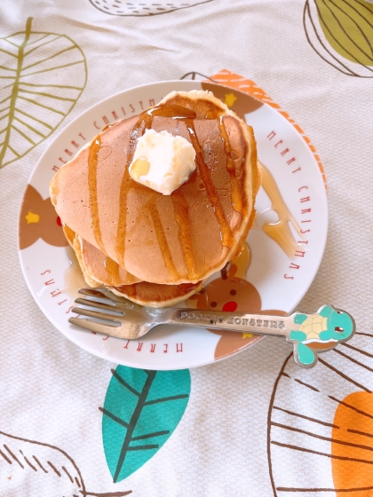 ふわふわ♪米粉のスフレパンケーキ