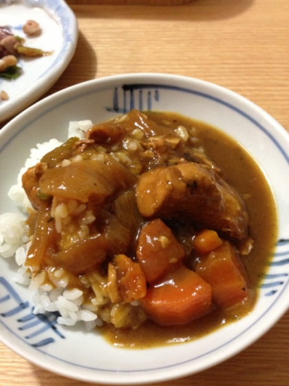 簡単‼ チキンカレーライス