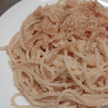 麺つゆたらこスパゲッティ