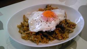 冷ご飯で！カレーピラフ