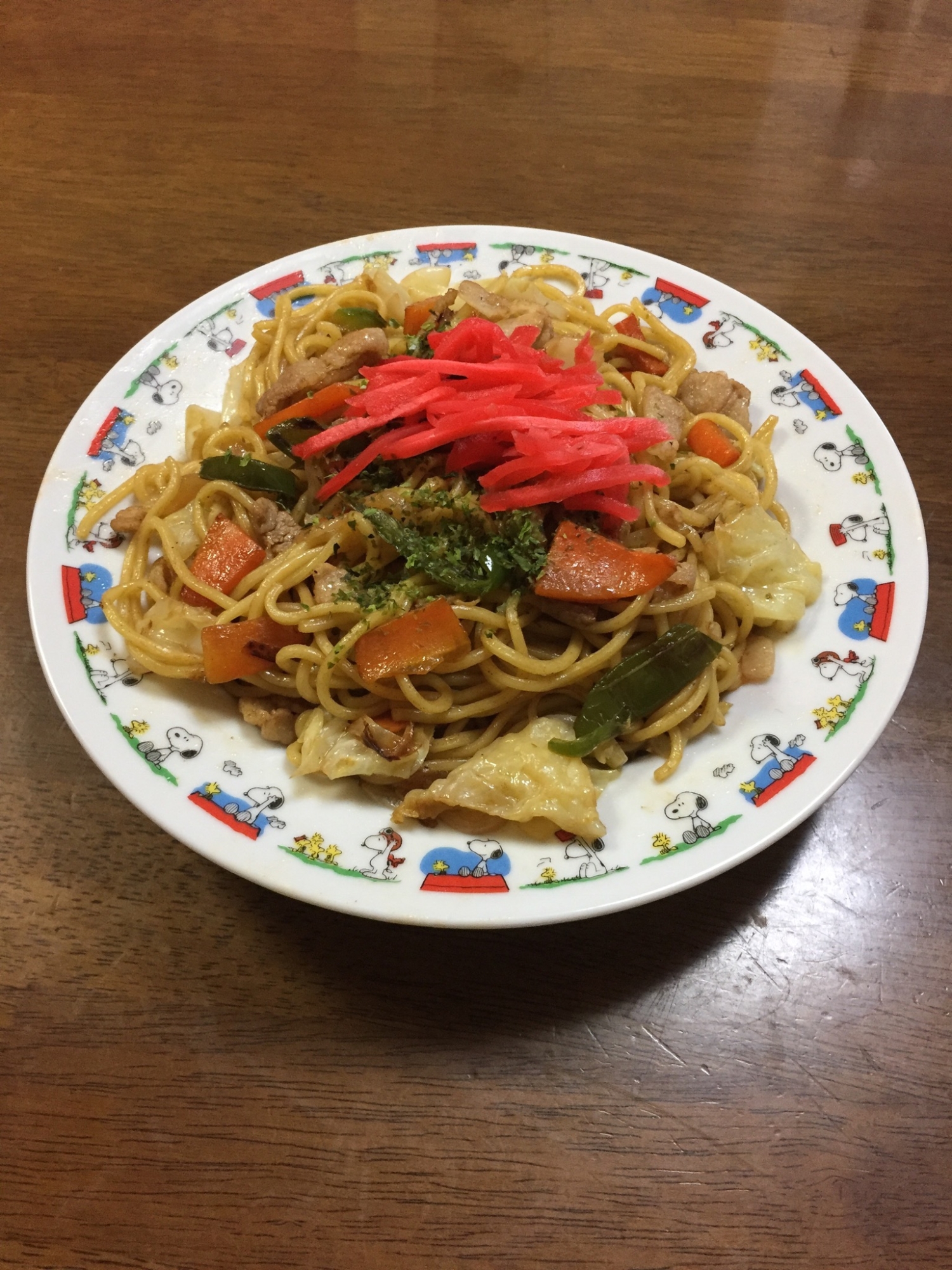 野菜たっぷり⭐焼きそば〜お袋の味〜