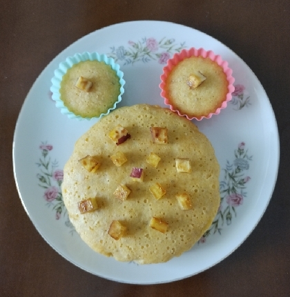 ❀スイートポテトみたいなさつまいものカップケーキ❀