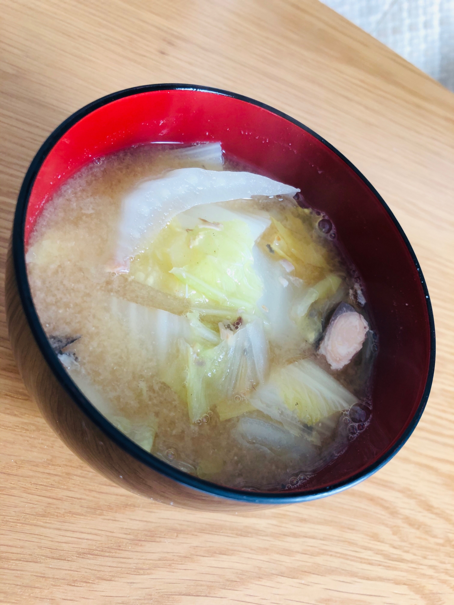 サバ缶味噌汁