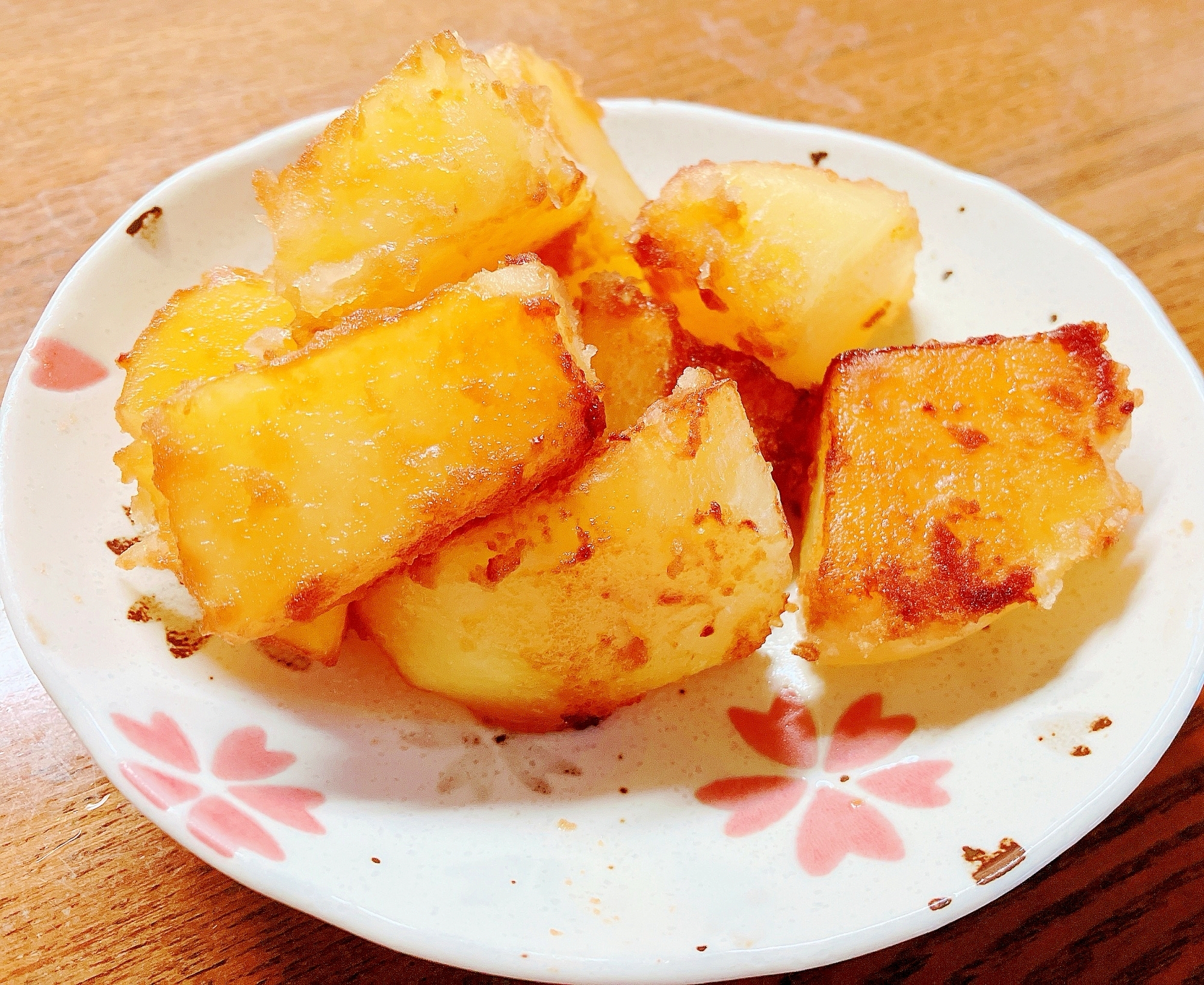 じゃがいもの蜂蜜照り焼き