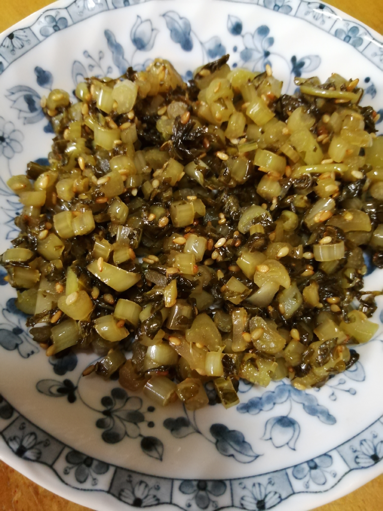 ぬか漬け大根葉のふりかけ