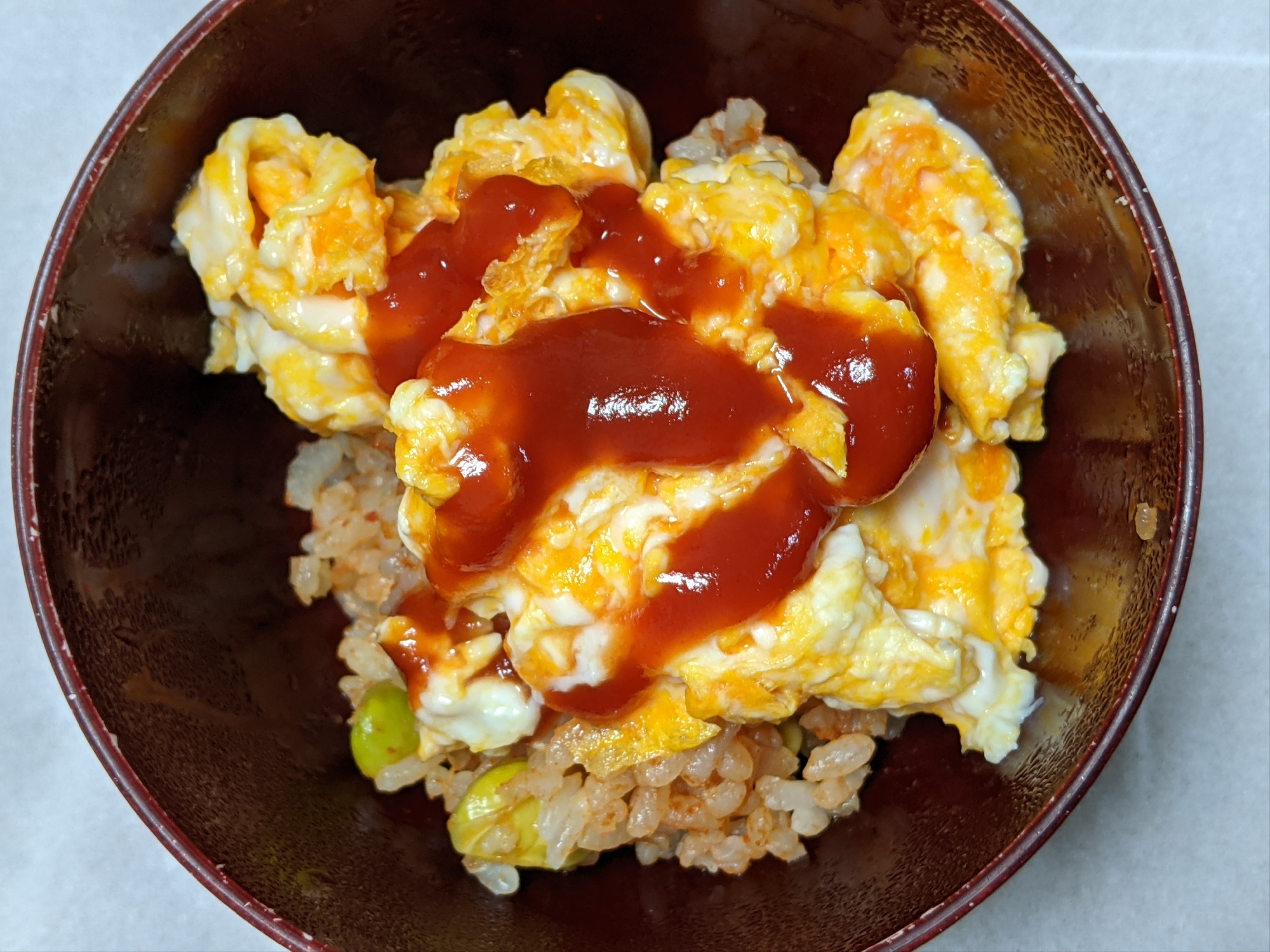 簡単オムライス