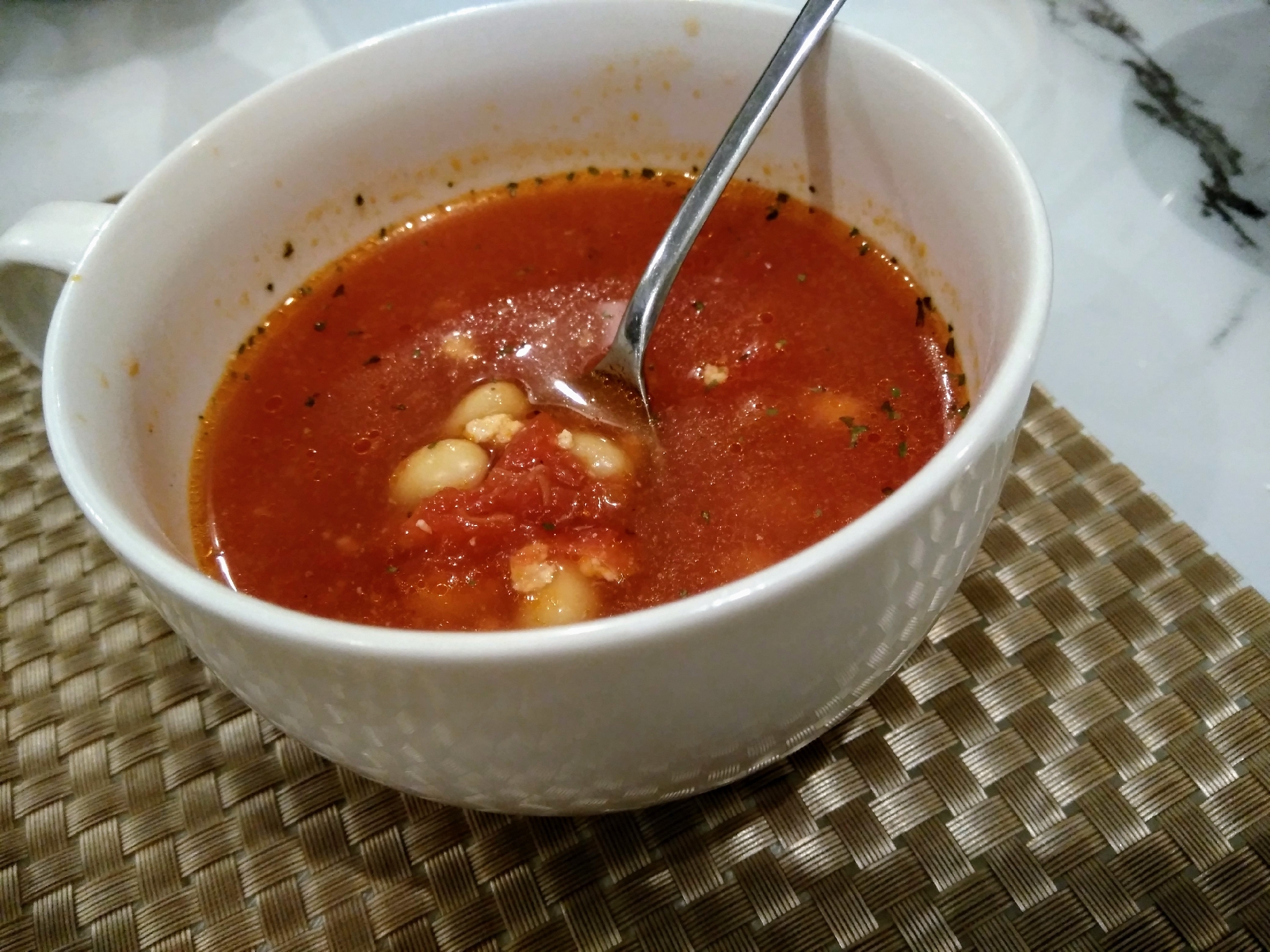 トマトビーンズスープ