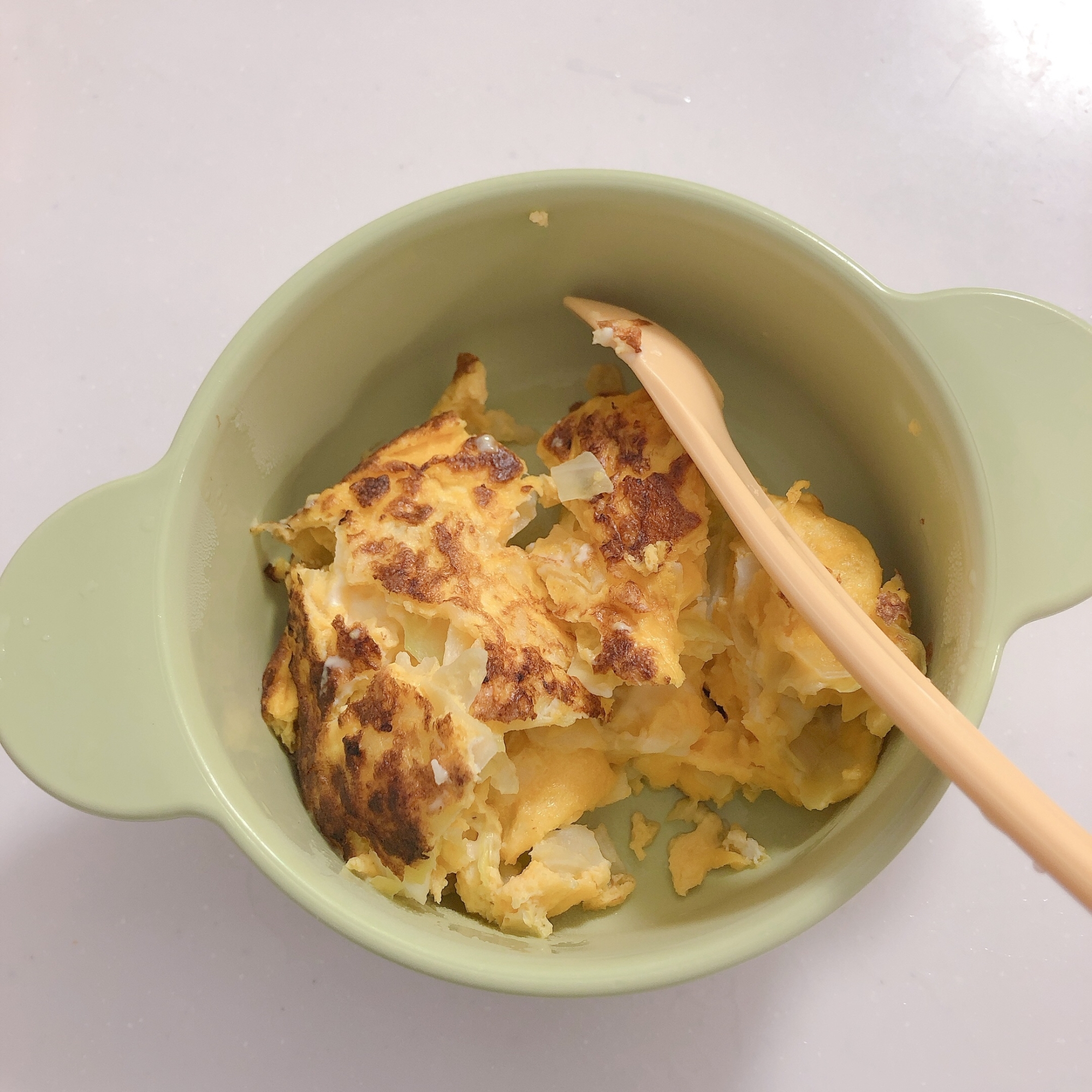 幼児食〜チーズ入り卵焼き〜
