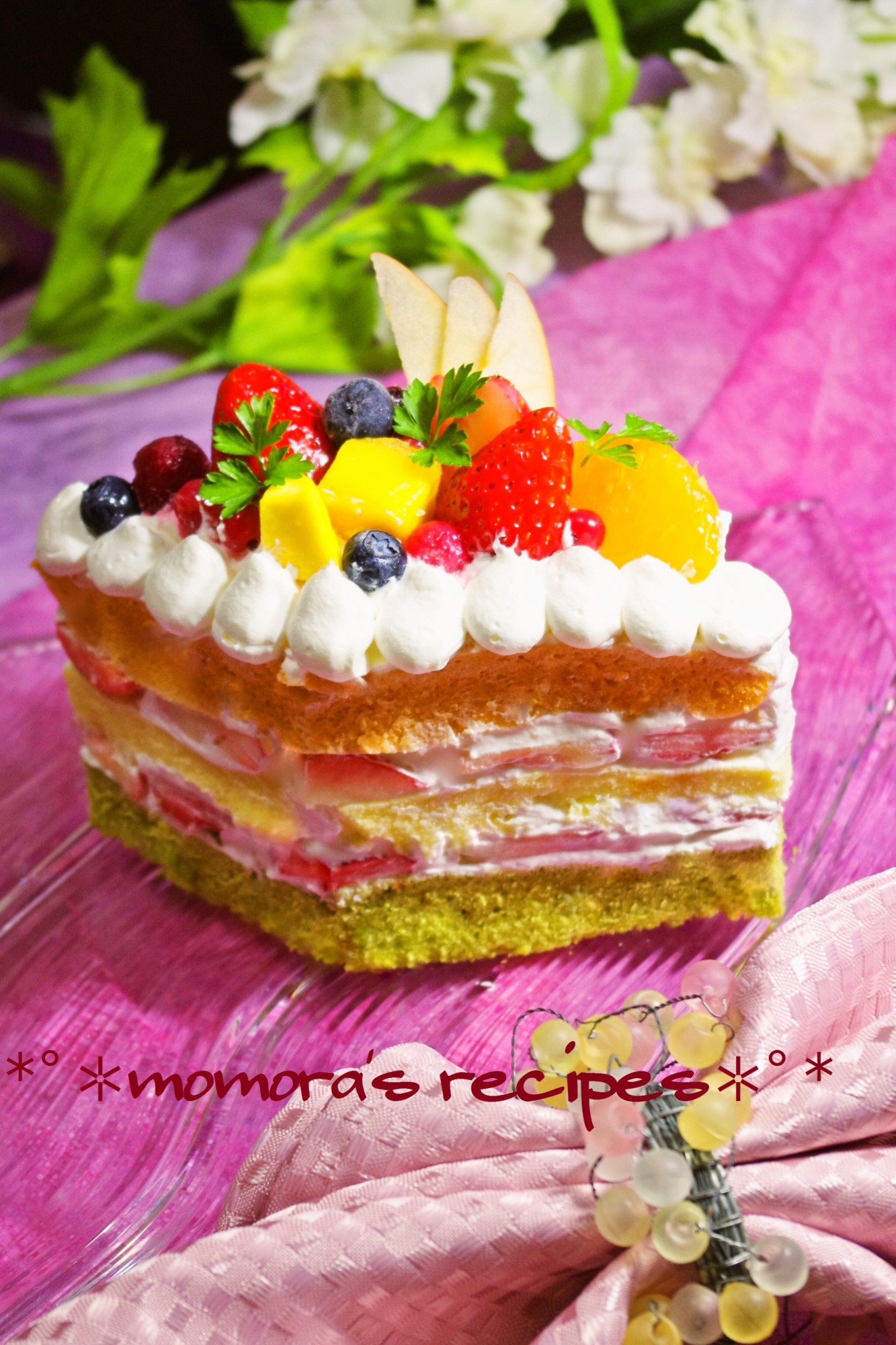 ひな祭りケーキ