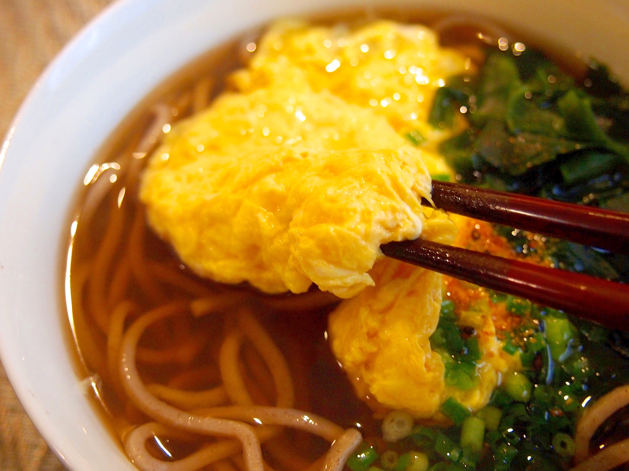 うどんやお蕎麦に♪ふわっふわの卵とじの作り方