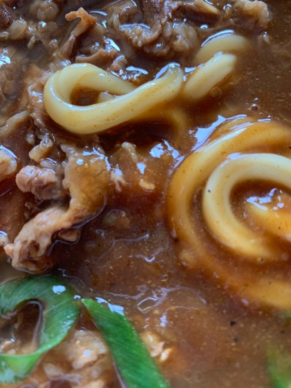 簡単とろ～り！カレーうどん