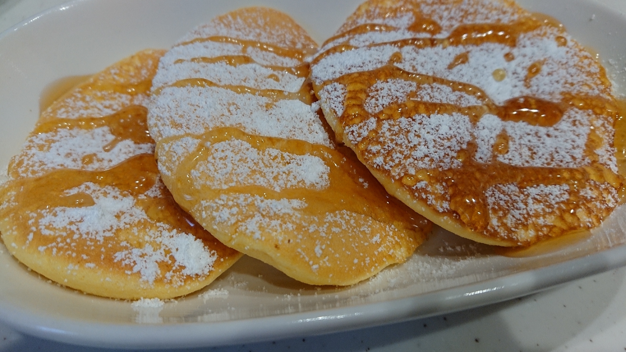 ふわっと軽いパンケーキ♥️