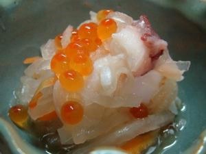 たこイクラ軍艦☆ たこイクラ軍艦☆