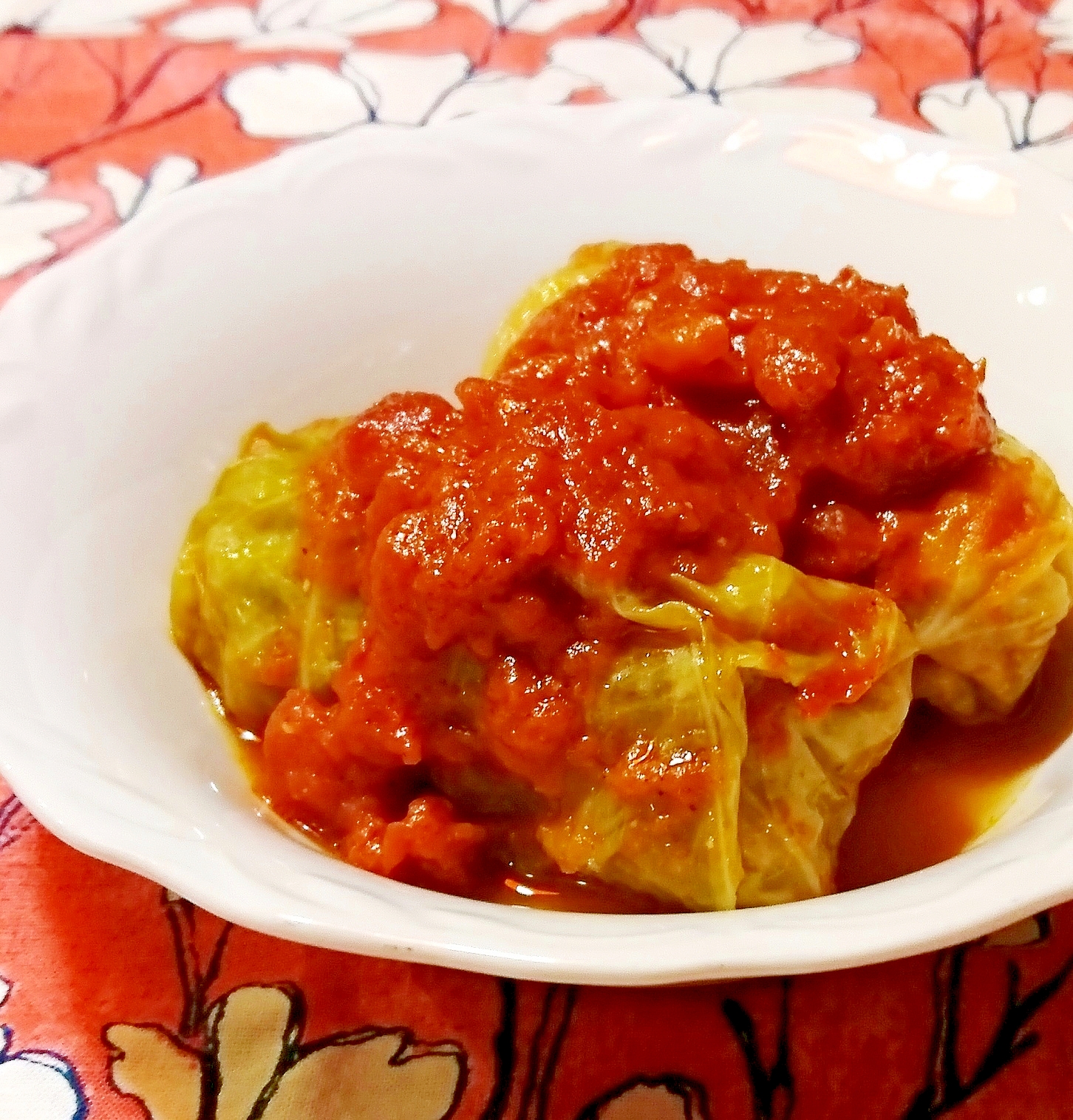 炊飯器でロールキャベツのトマト煮込み