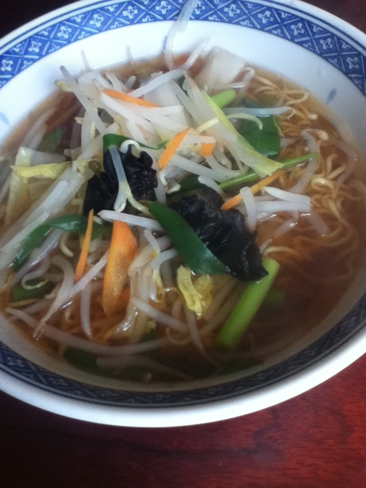 ごま油香る醤油タンメン