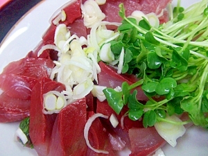 イナダのお刺身サラダ レシピ 作り方 By Iihi009 楽天レシピ イナダのお刺身サラダ レシピ 作り方 By Iihi009 楽天レシピ