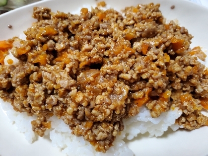 レンジで簡単キーマカレー