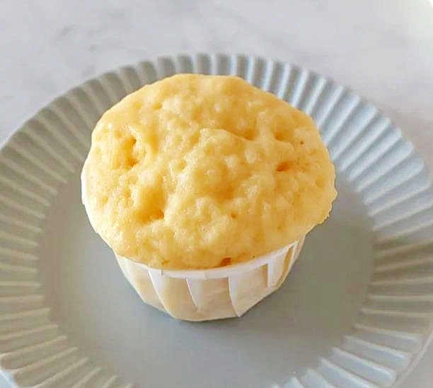 ササっと5分♪体に優しい甘酒蒸しパン