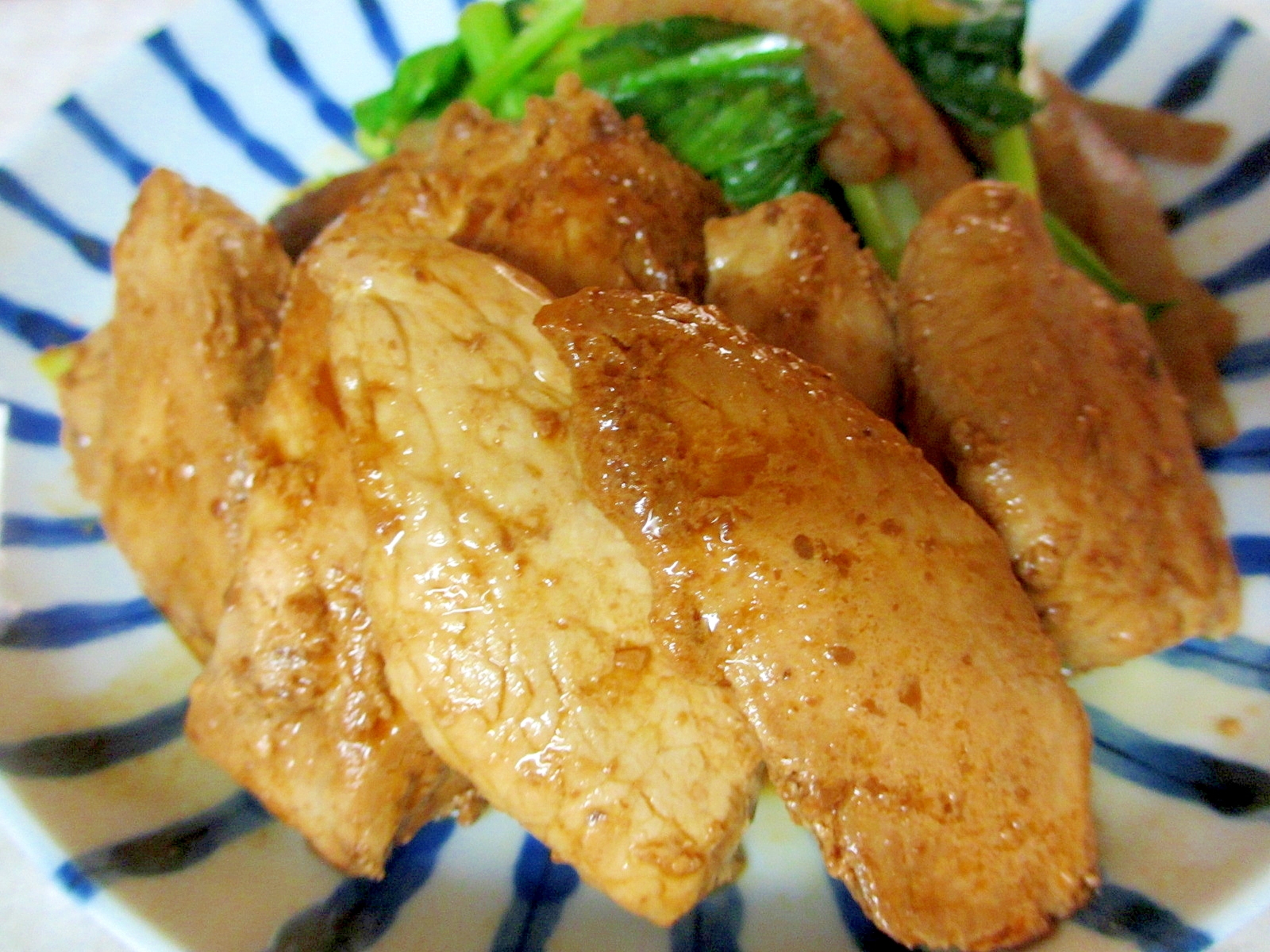 豚モモ肉のヨーグルト味噌漬け焼き