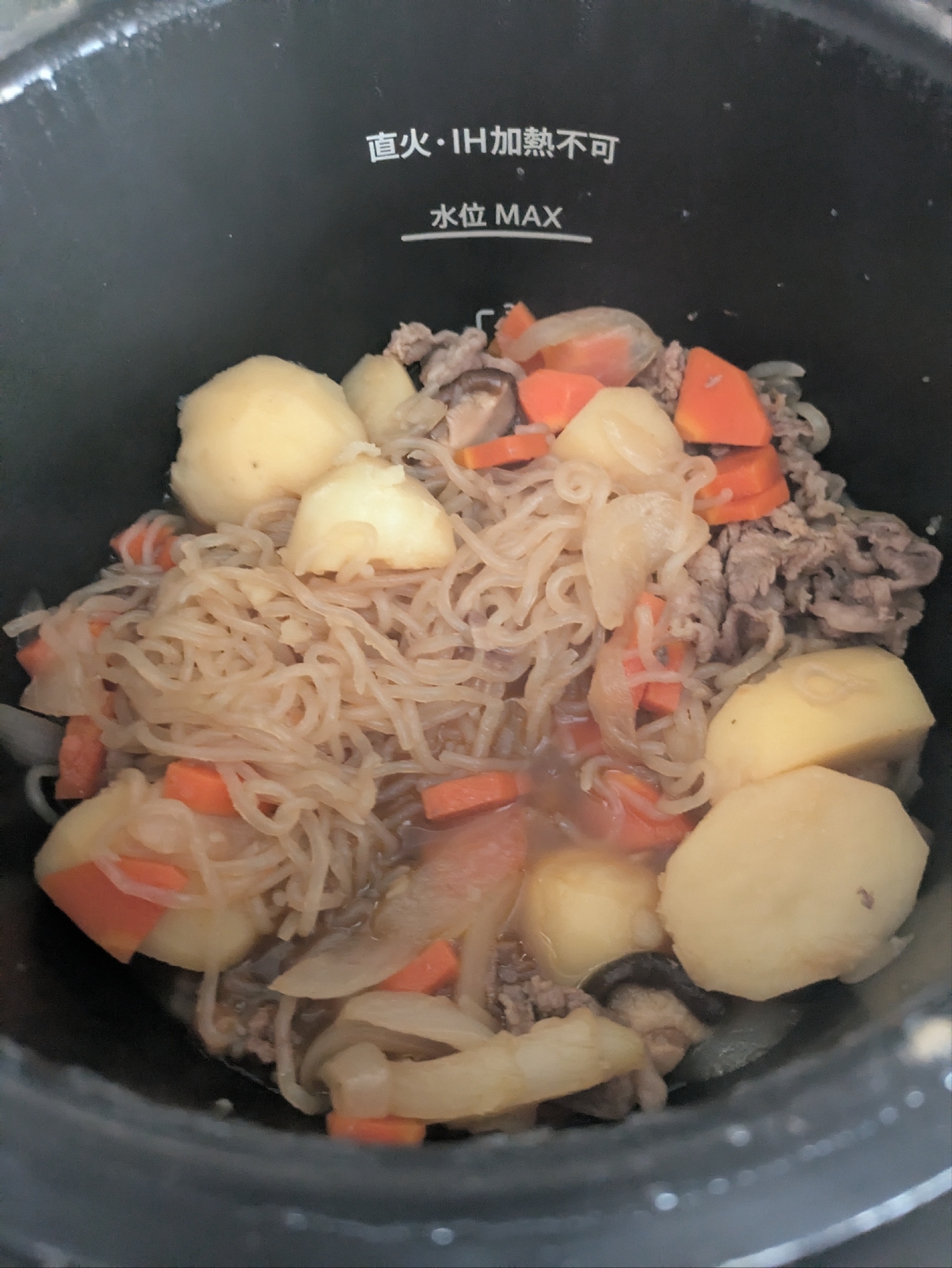 しらたき入り肉じゃが〜ホットクック〜