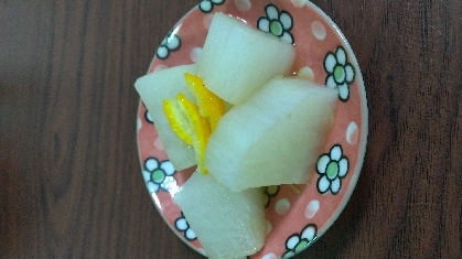 白だしだけでも味がしみて柚子の風味も良くてとても美味しかったです！