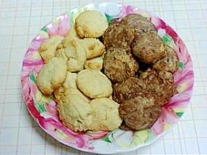 豆乳ハチミツクッキー(^O^)
